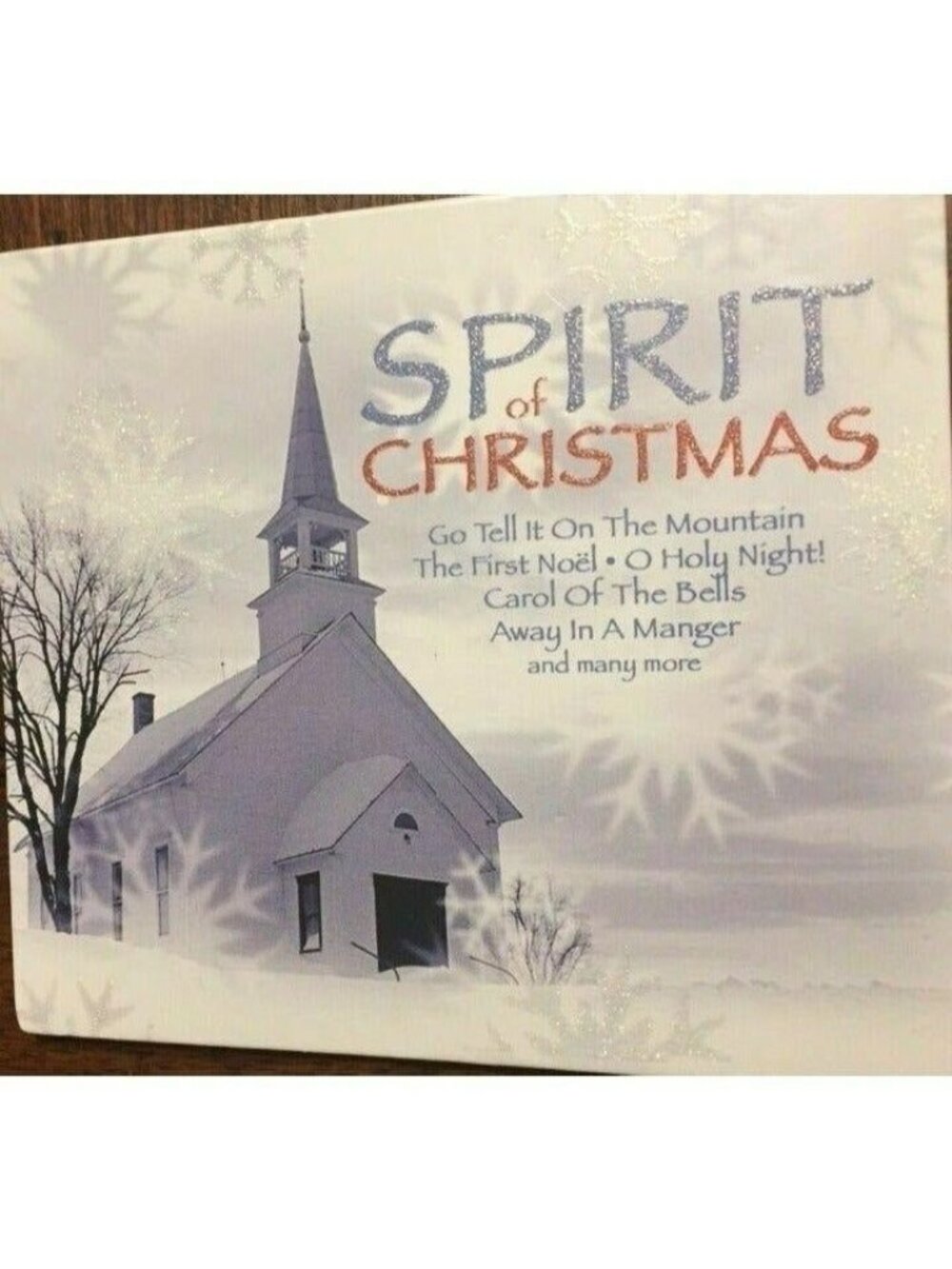 CD Spirit of Christmas CD Steven Anderson Holiday Songs